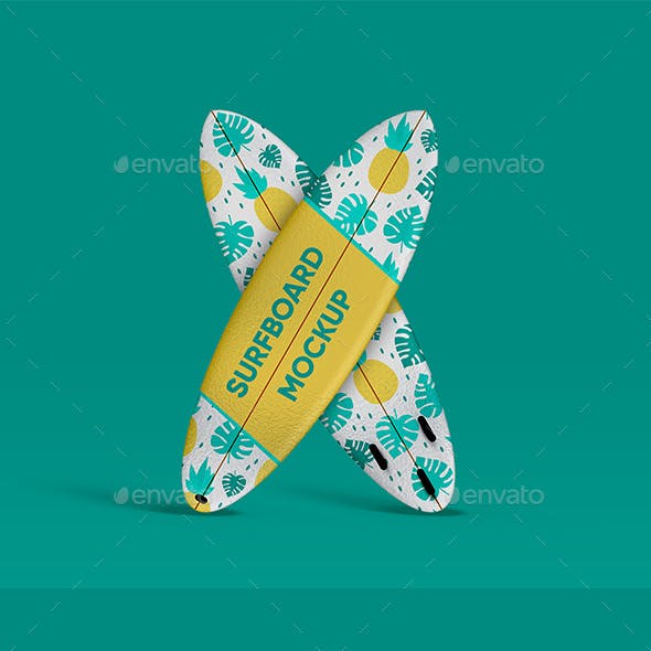 Surfboard Mockup